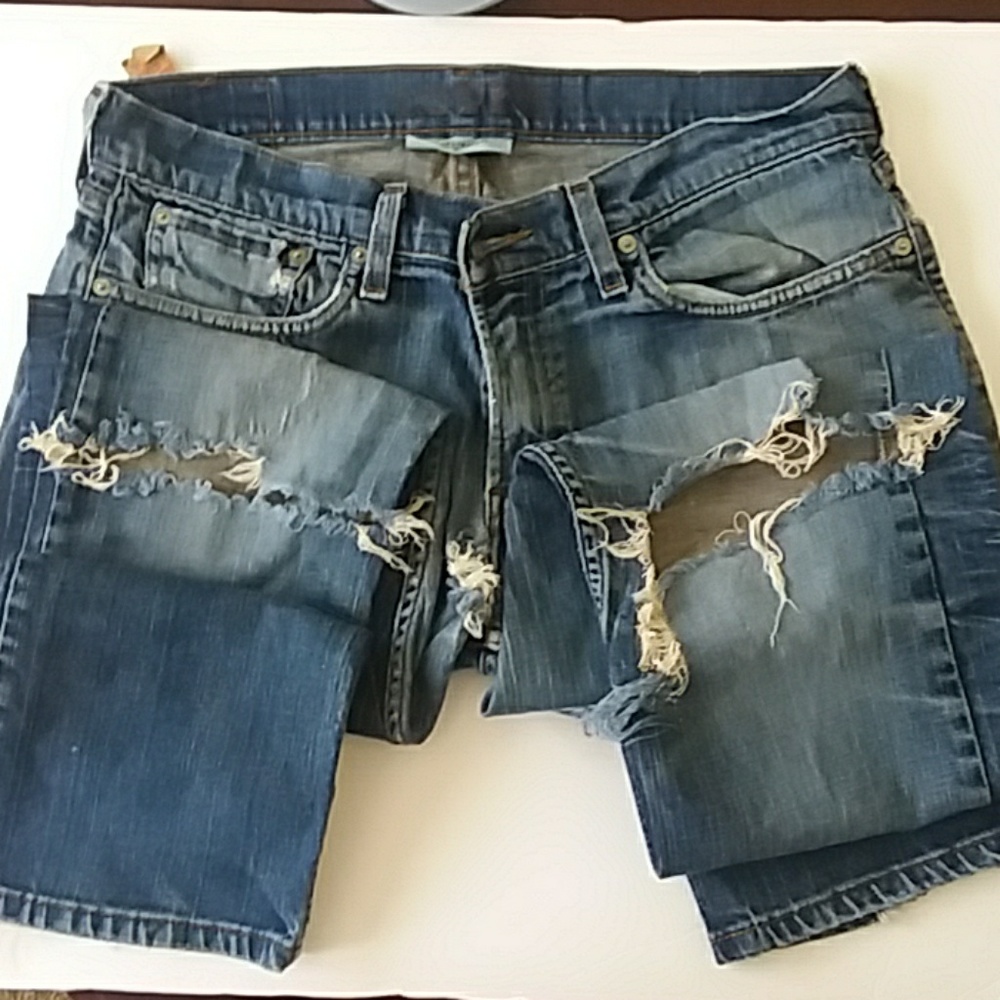 Superb grunge 514 Levi's slim straight men's jeans